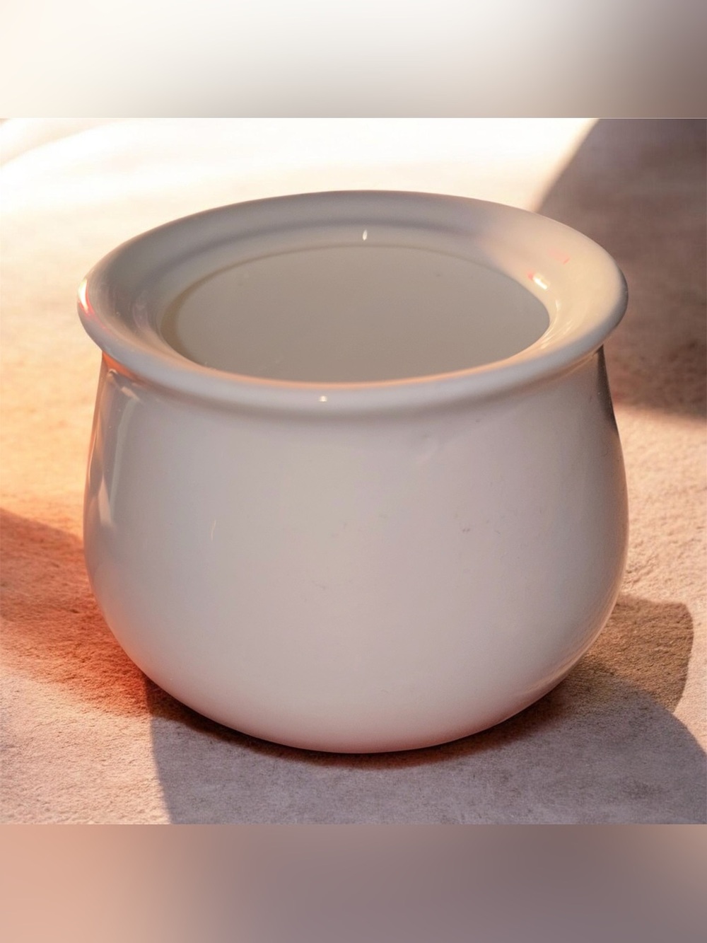 Vintage Sur La Table Handcrafted Porcelain Serving Dish/Bowl/Butter Crock Base
